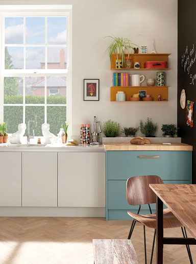 Kitchens Bathrooms Billingham Yarm Hartlepool Stockton company bespoke made to order "second nature" Helmanis Howell